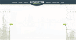 Desktop Screenshot of carringtonlakesal.com